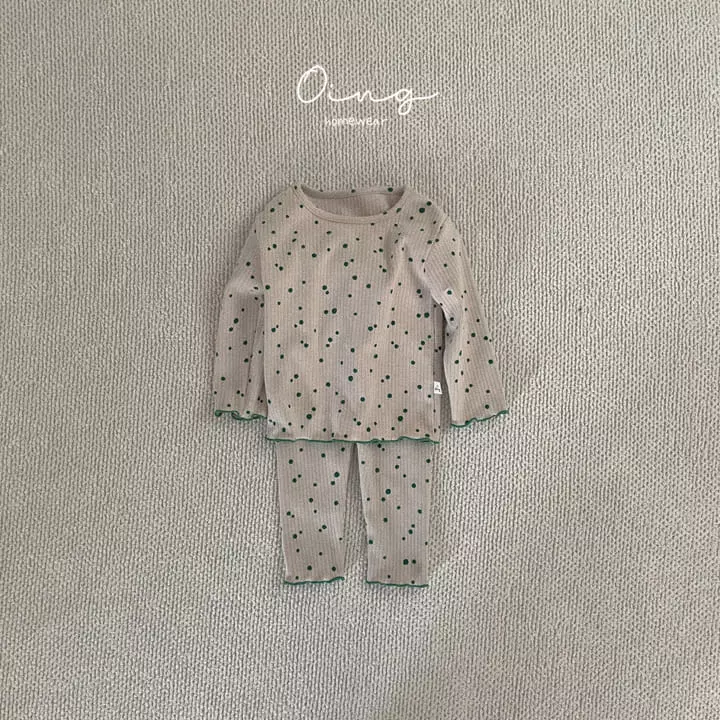 Oing - Korean Children Fashion - #discoveringself - Terry Set - 2
