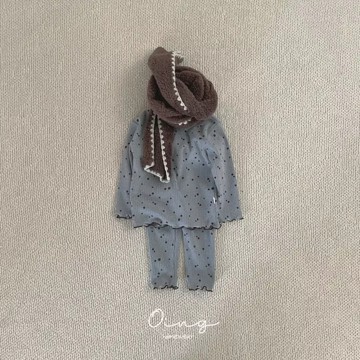 Oing - Korean Children Fashion - #fashionkids - Terry Set - 4