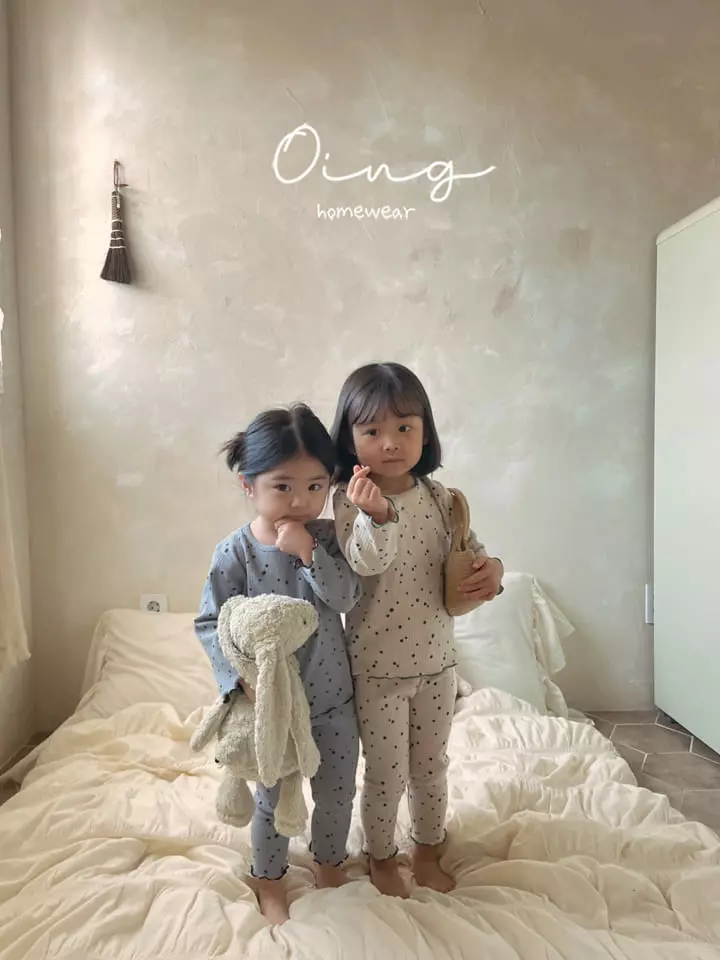 Oing - Korean Children Fashion - #kidsstore - Terry Set - 5