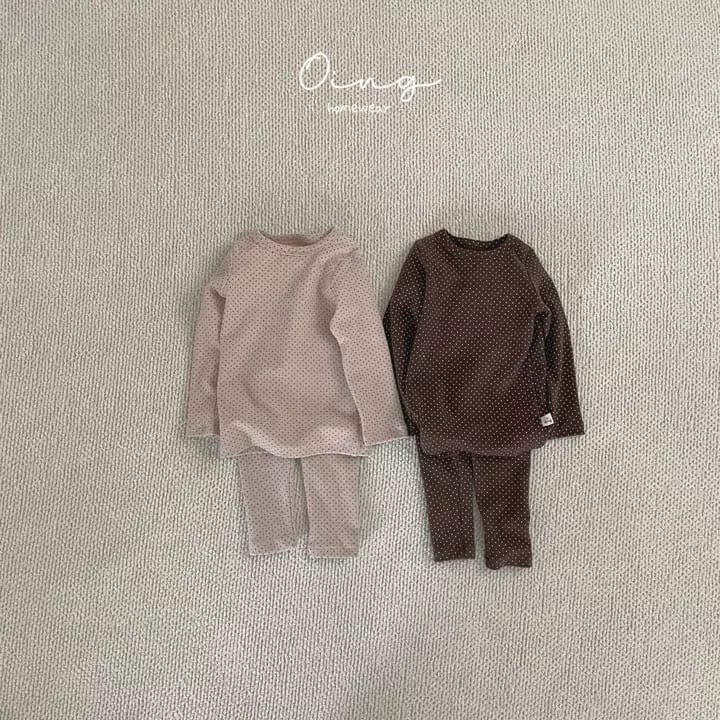 Oing - Korean Children Fashion - #minifashionista - Dot Set
