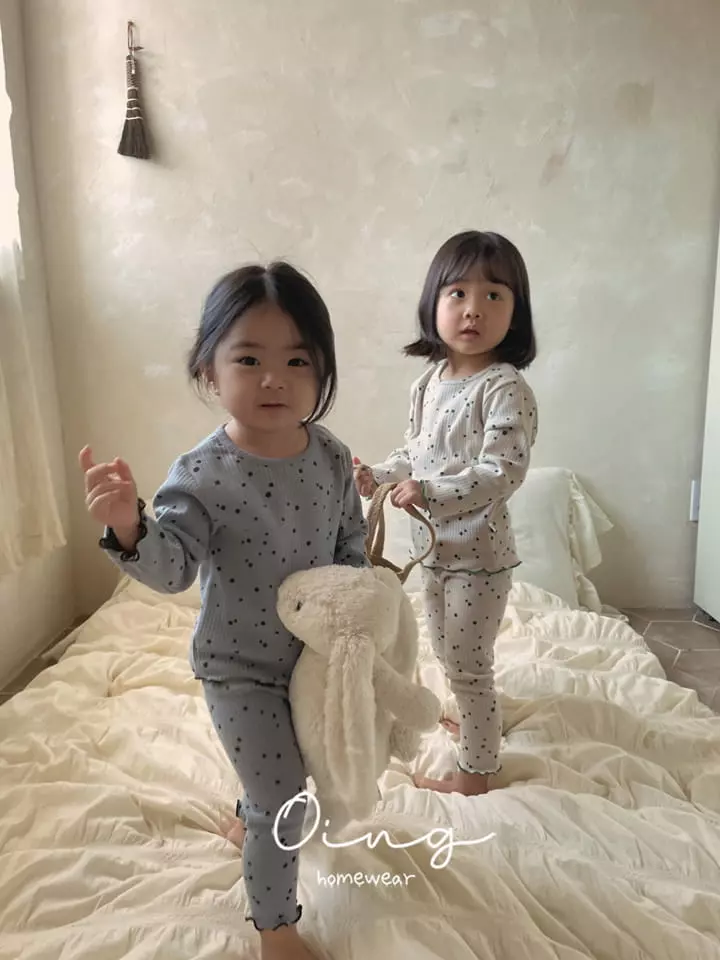 Oing - Korean Children Fashion - #minifashionista - Terry Set - 10