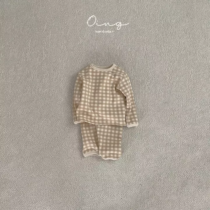 Oing - Korean Children Fashion - #prettylittlegirls - Check Set - 3