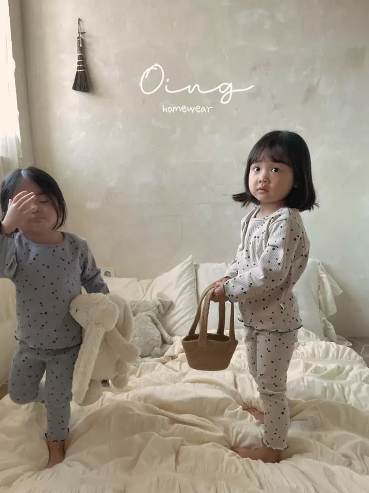 Oing - Korean Children Fashion - #prettylittlegirls - Terry Set - 11