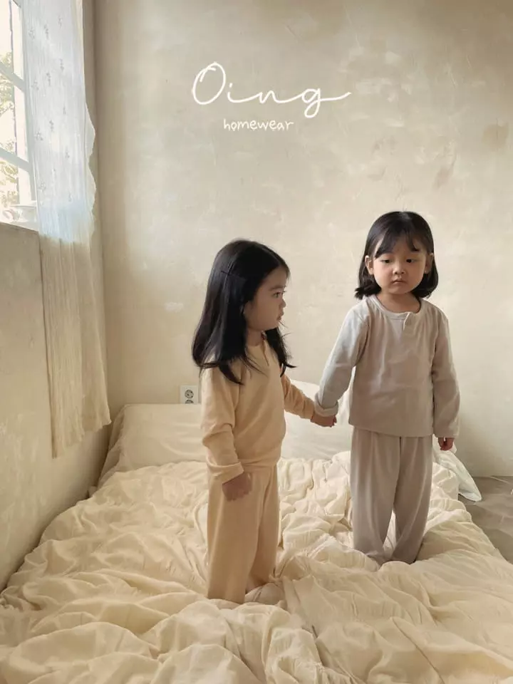 Oing - Korean Children Fashion - #prettylittlegirls - Button Piping Set - 9