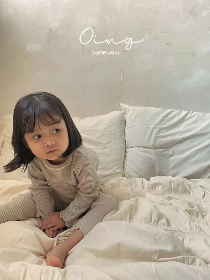 Oing - Korean Children Fashion - #stylishchildhood - Rib Lace Set - 7