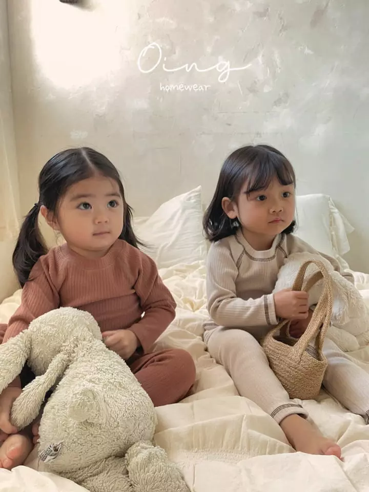 Oing - Korean Children Fashion - #stylishchildhood - Brownie Set - 6