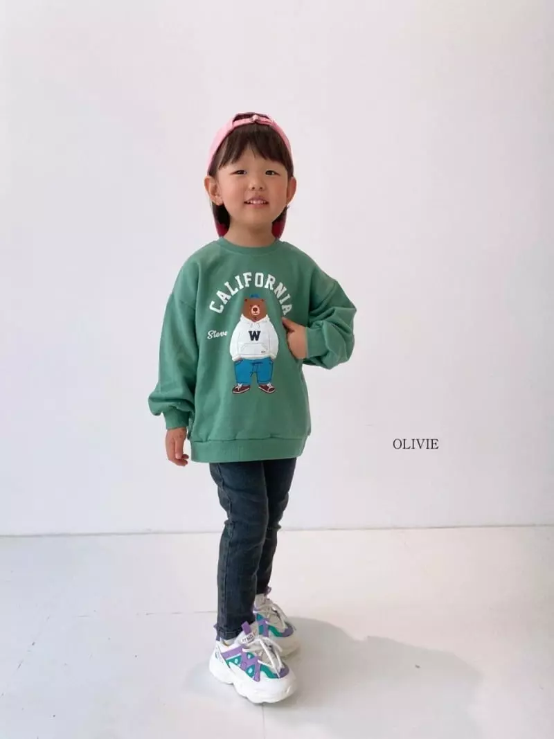 Olivie - Korean Children Fashion - #kidzfashiontrend - Steve Bear Tee - 4