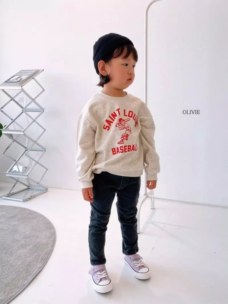 Olivie - Korean Children Fashion - #Kfashion4kids - Base Ball Tee - 3