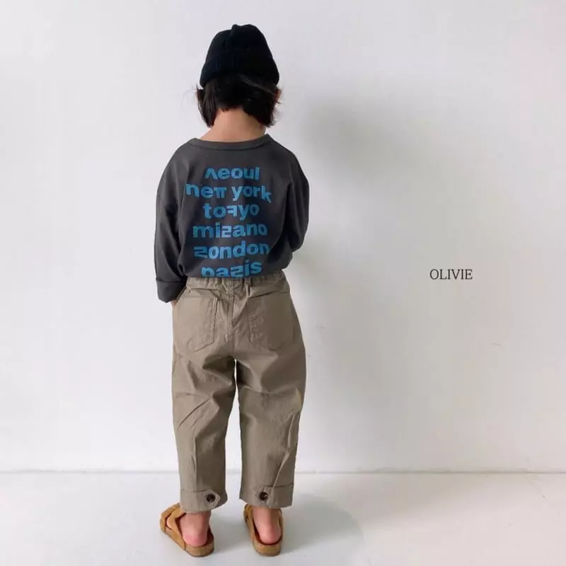 Olivie - Korean Children Fashion - #childofig - Back Bijo Pants