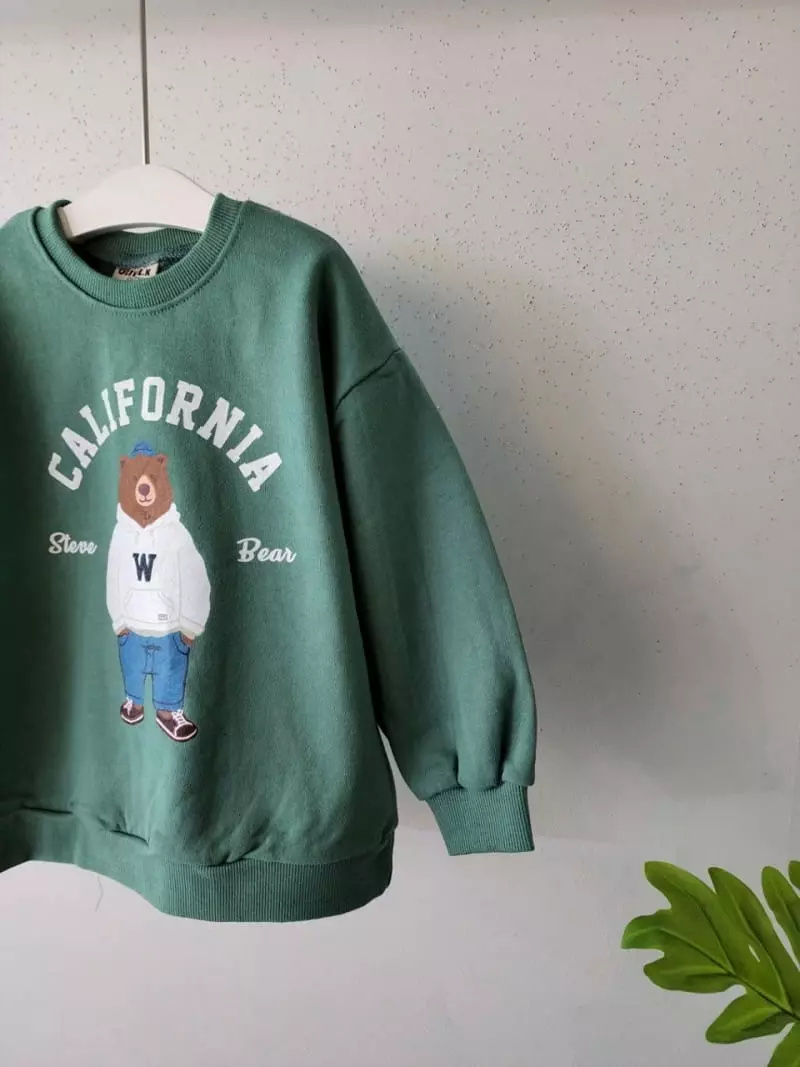 Olivie - Korean Children Fashion - #childofig - Steve Bear Tee - 10