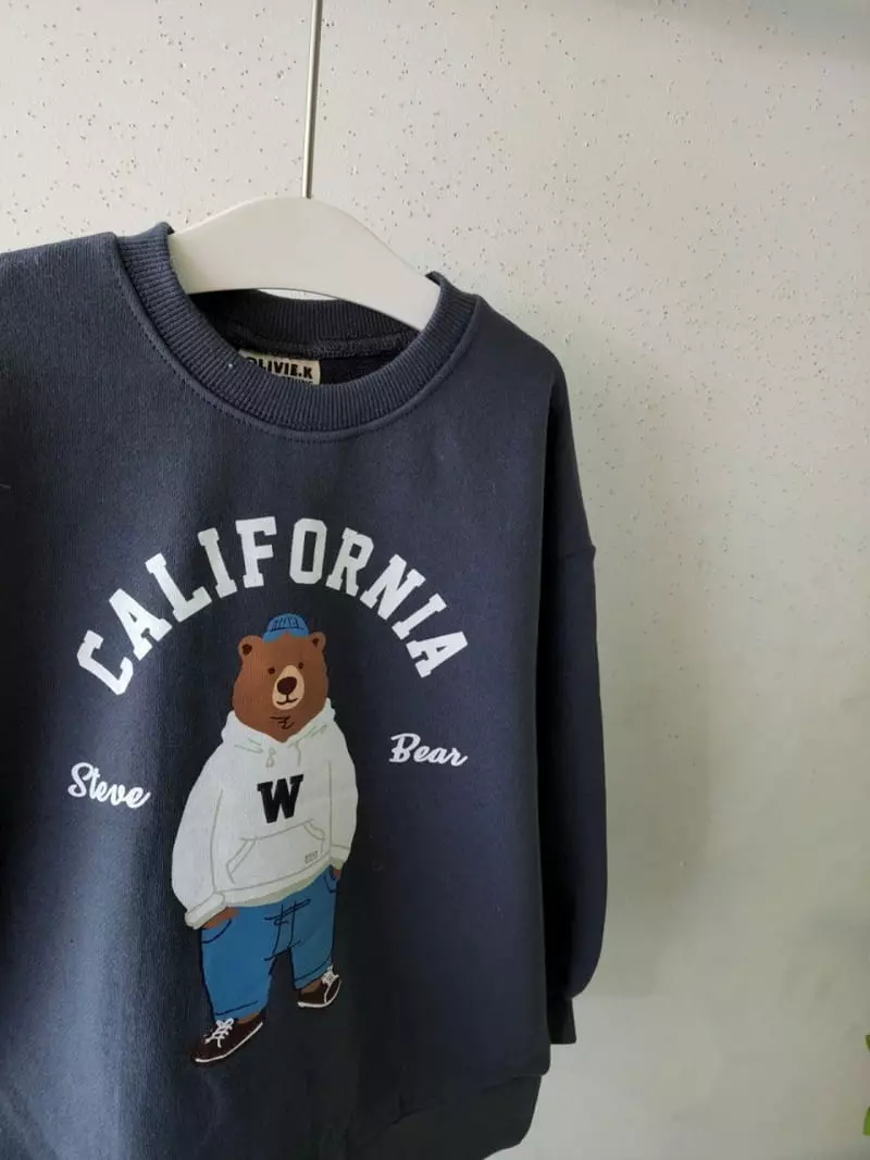 Olivie - Korean Children Fashion - #childofig - Steve Bear Tee - 9