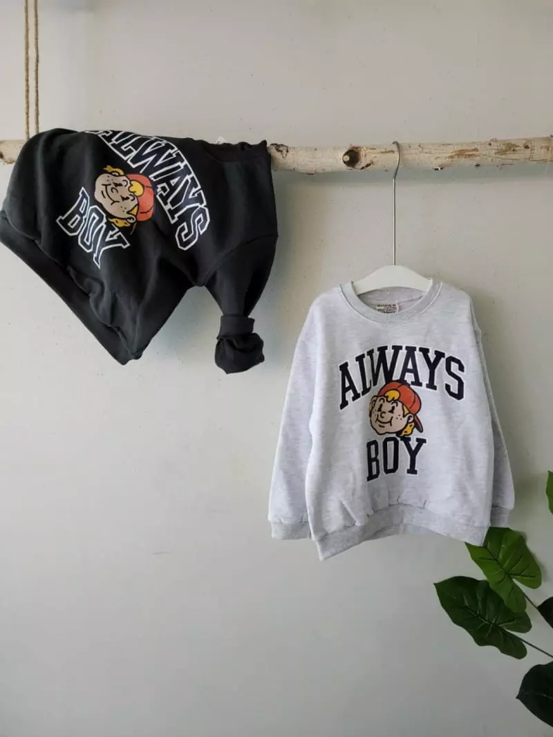 Olivie - Korean Children Fashion - #childofig - Boy Sweatshirt - 8