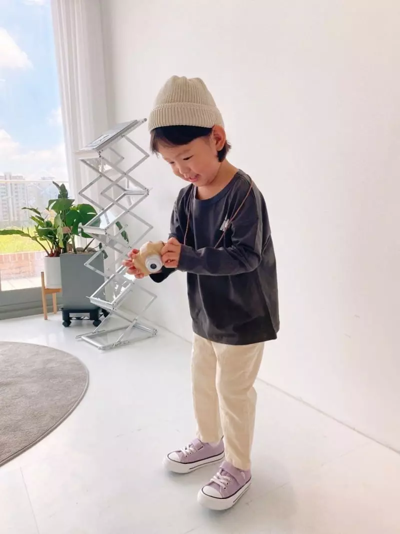 Olivie - Korean Children Fashion - #childofig - Lettering Tee - 6