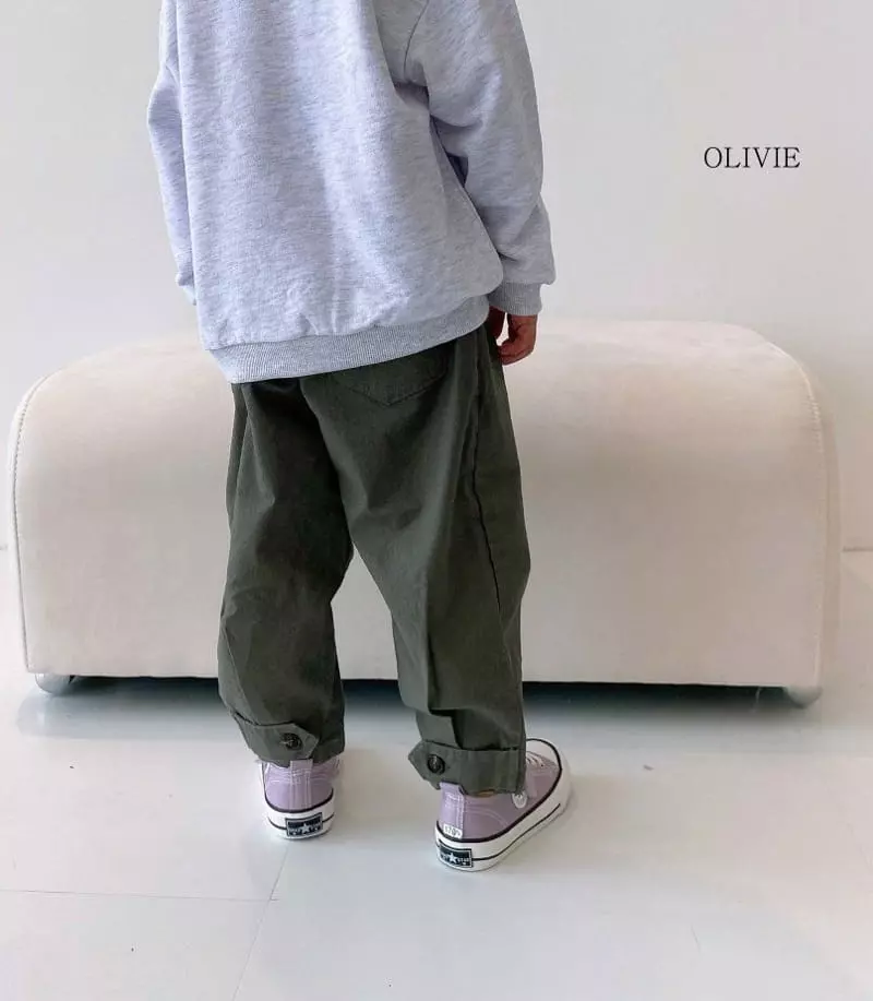 Olivie - Korean Children Fashion - #childrensboutique - Back Bijo Pants - 2