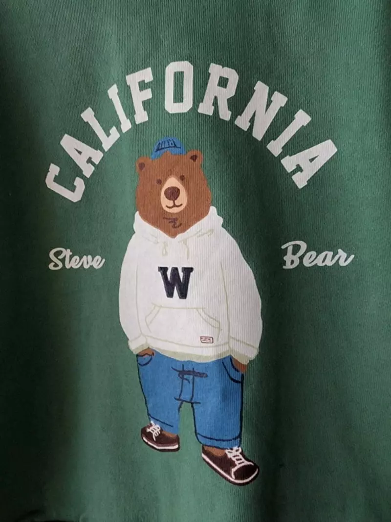 Olivie - Korean Children Fashion - #childrensboutique - Steve Bear Tee - 11