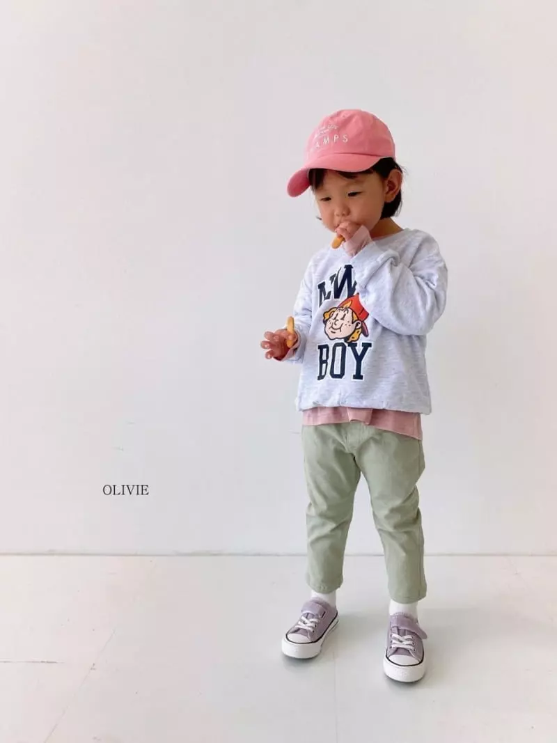 Olivie - Korean Children Fashion - #designkidswear - Rorec Span  Pants - 5