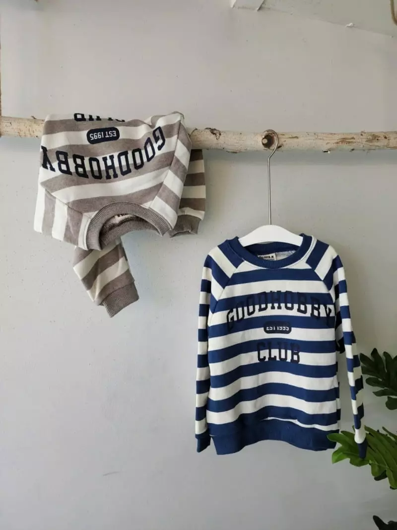 Olivie - Korean Children Fashion - #designkidswear - Stripes Sweatshirt - 8