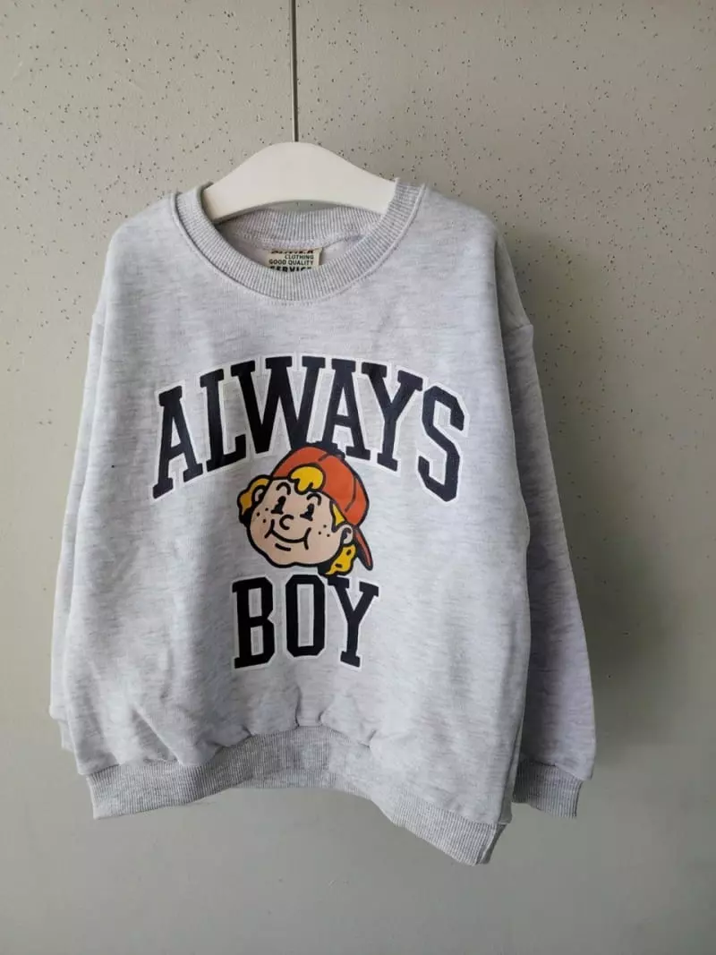 Olivie - Korean Children Fashion - #discoveringself - Boy Sweatshirt - 11
