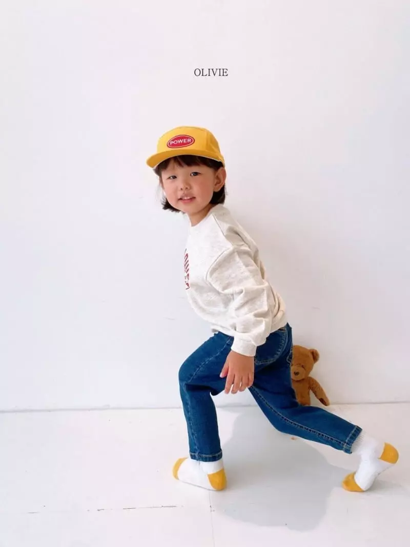 Olivie - Korean Children Fashion - #fashionkids - Baggy Jeans - 6