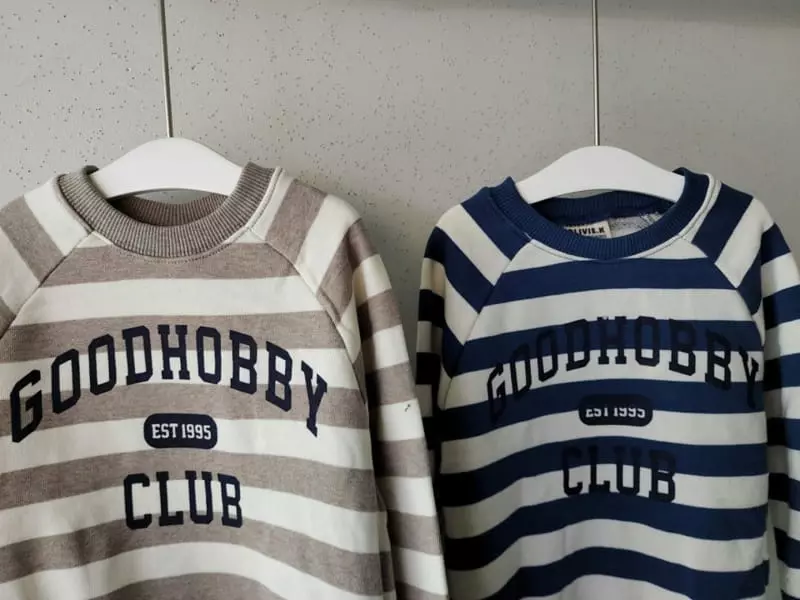 Olivie - Korean Children Fashion - #fashionkids - Stripes Sweatshirt - 10