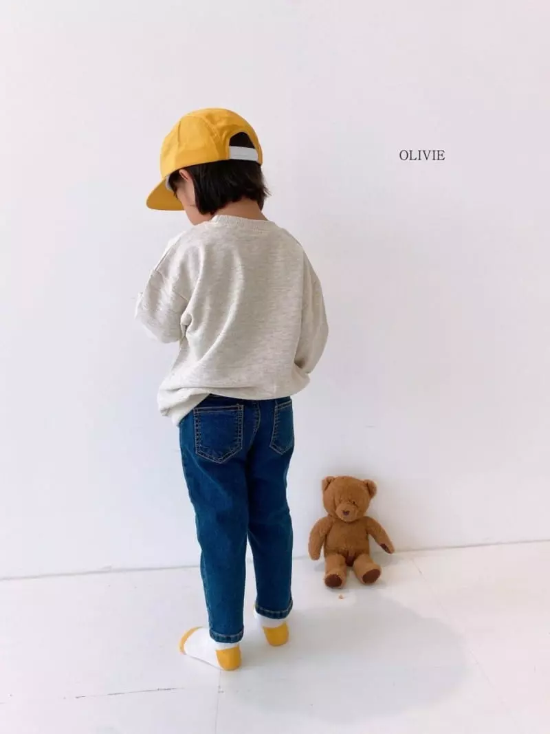 Olivie - Korean Children Fashion - #kidsshorts - Baggy Jeans - 7