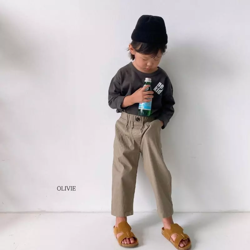 Olivie - Korean Children Fashion - #kidsshorts - Back Bijo Pants - 6