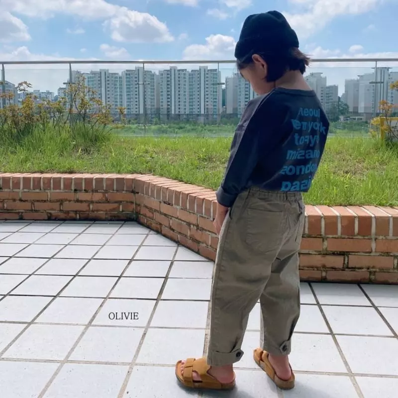 Olivie - Korean Children Fashion - #kidsstore - Back Bijo Pants - 7