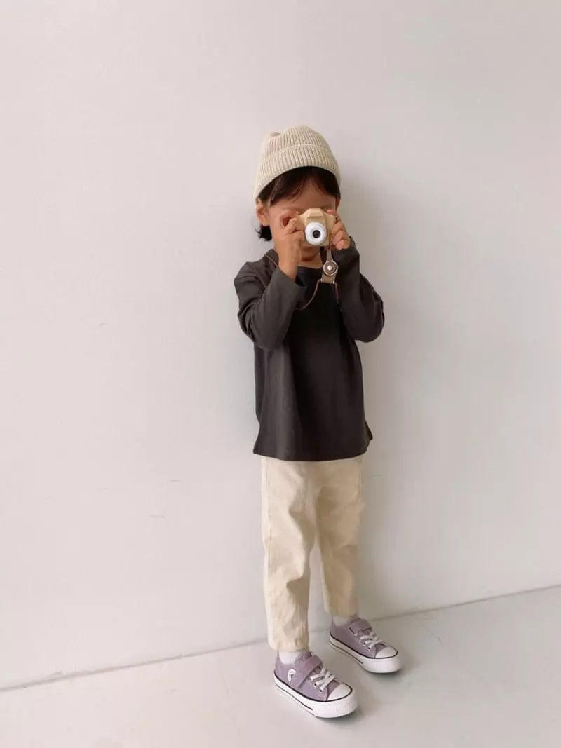 Olivie - Korean Children Fashion - #kidsstore - Natural Pants - 6