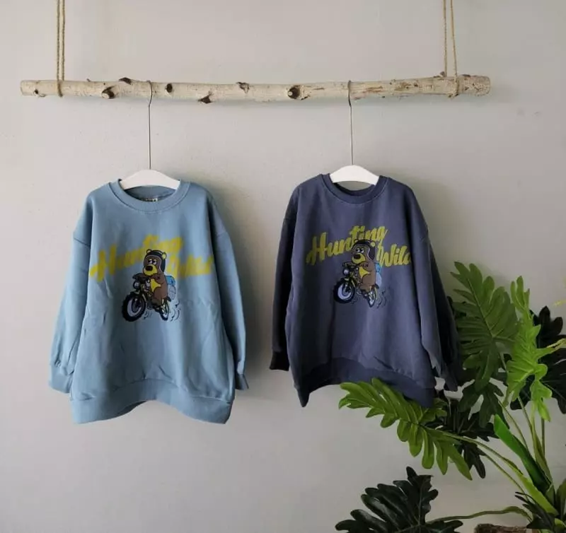 Olivie - Korean Children Fashion - #kidsstore - Hunting Sweatshirt - 5