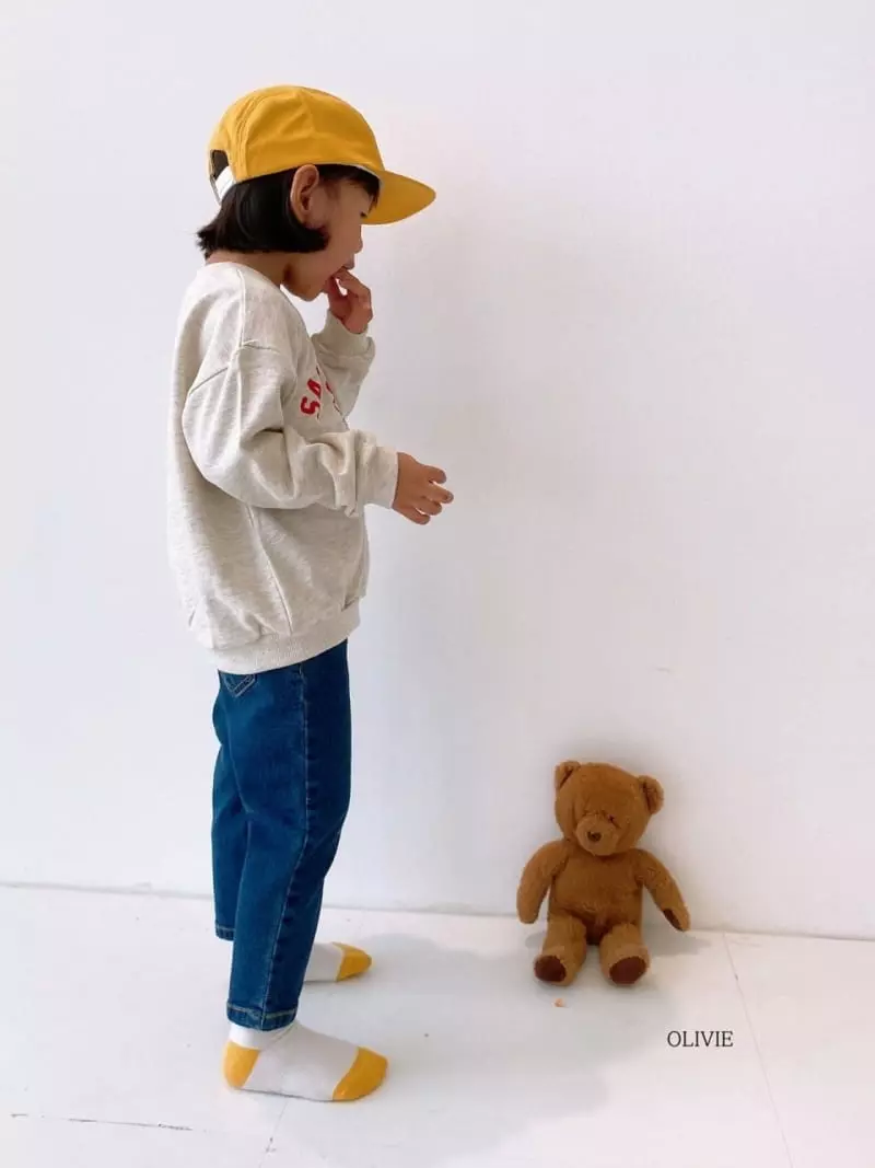 Olivie - Korean Children Fashion - #kidzfashiontrend - Baggy Jeans - 9