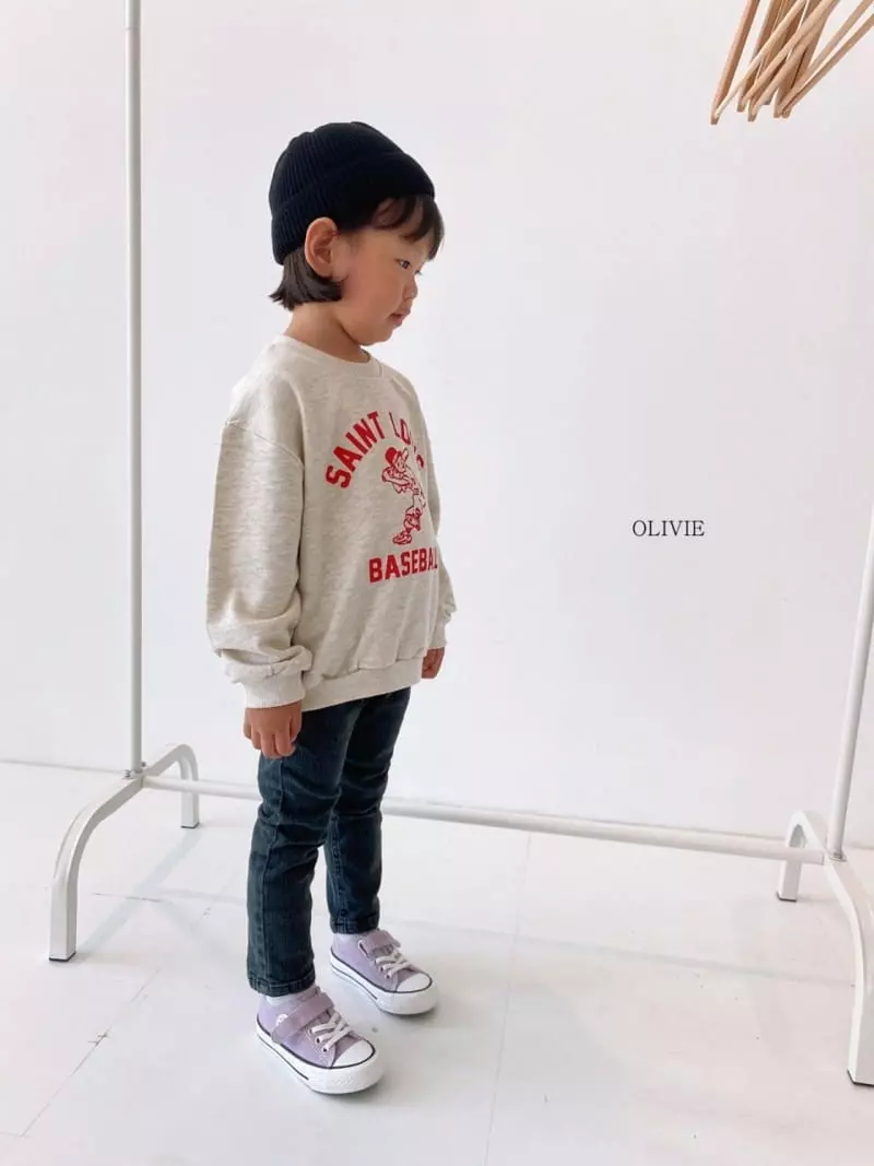 Olivie - Korean Children Fashion - #kidzfashiontrend - Base Ball Tee - 2