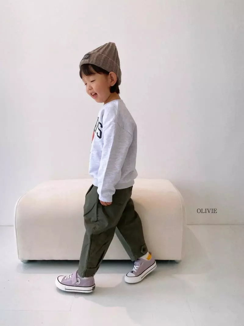 Olivie - Korean Children Fashion - #littlefashionista - Boy Sweatshirt - 3