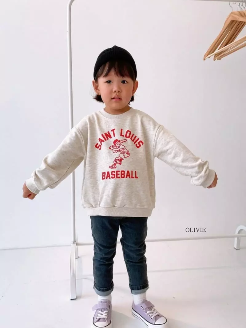 Olivie - Korean Children Fashion - #magicofchildhood - Base Ball Tee - 5