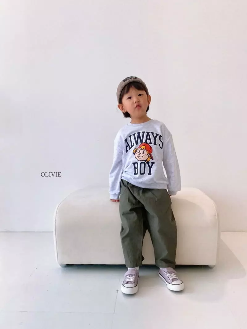 Olivie - Korean Children Fashion - #minifashionista - Boy Sweatshirt - 5