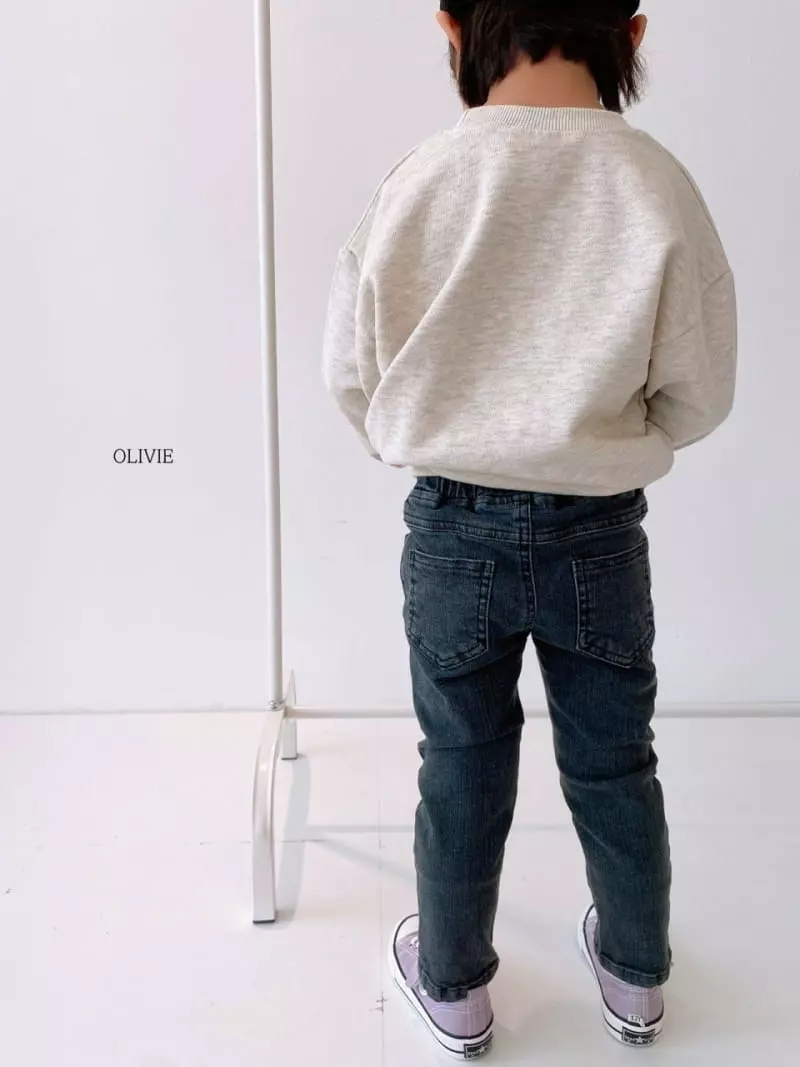 Olivie - Korean Children Fashion - #todddlerfashion - Black Jeans