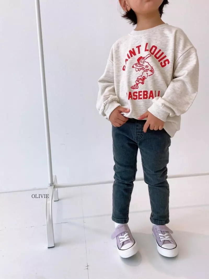 Olivie - Korean Children Fashion - #toddlerclothing - Black Jeans - 2