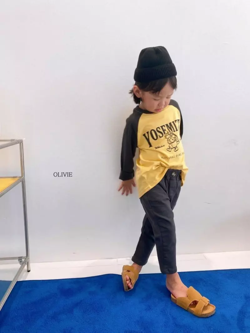 Olivie - Korean Children Fashion - #toddlerclothing - Rorec Span  Pants
