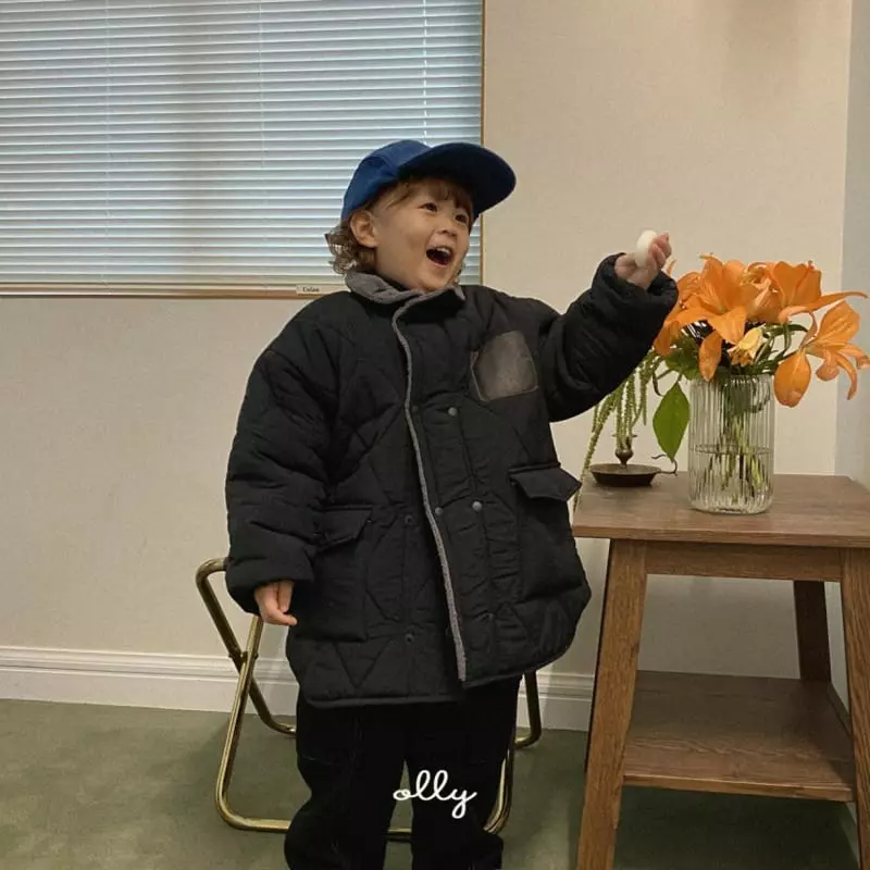 Ollymarket - Korean Children Fashion - #Kfashion4kids - Babur Quilting Jumper