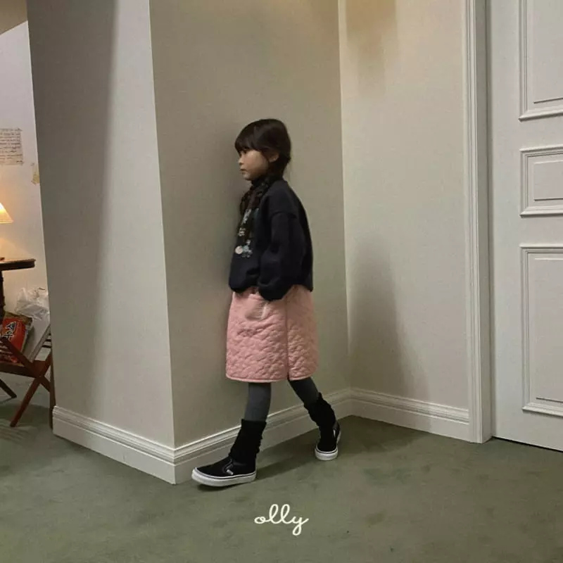 Ollymarket - Korean Children Fashion - #Kfashion4kids - Heart Quilting Skirt - 5