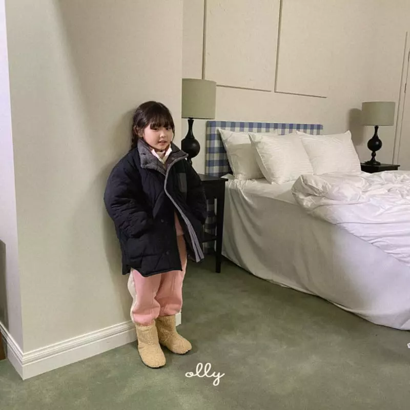 Ollymarket - Korean Children Fashion - #kidzfashiontrend - Two Tone Pants with Mom - 4