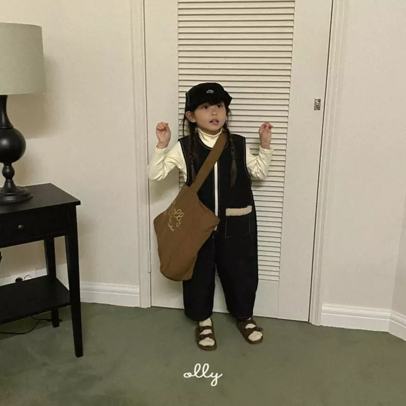 Ollymarket - Korean Children Fashion - #childofig - Boa Jumpsuit - 7