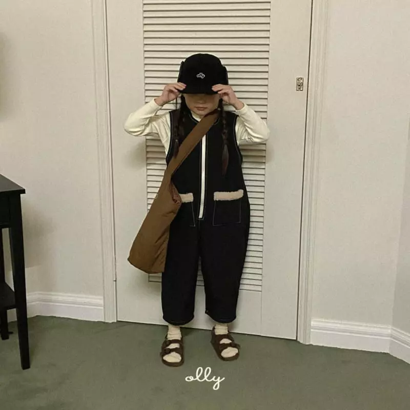 Ollymarket - Korean Children Fashion - #designkidswear - Boa Jumpsuit - 9
