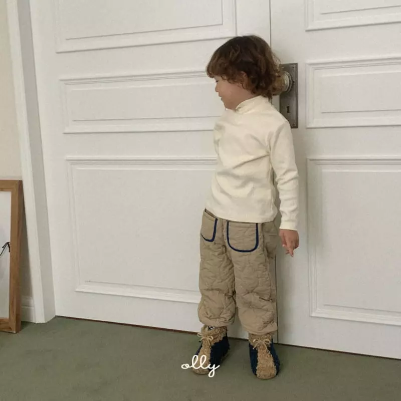 Ollymarket - Korean Children Fashion - #designkidswear - Rib Turtleneck  - 6