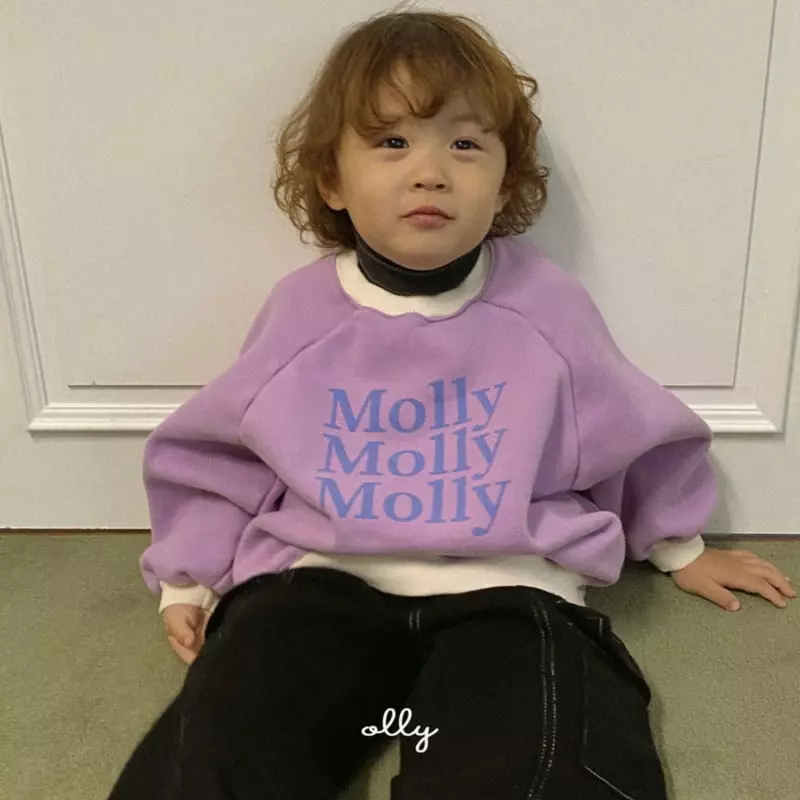 Ollymarket - Korean Children Fashion - #designkidswear - Molly Fleece Sweatshirt with Mom - 10