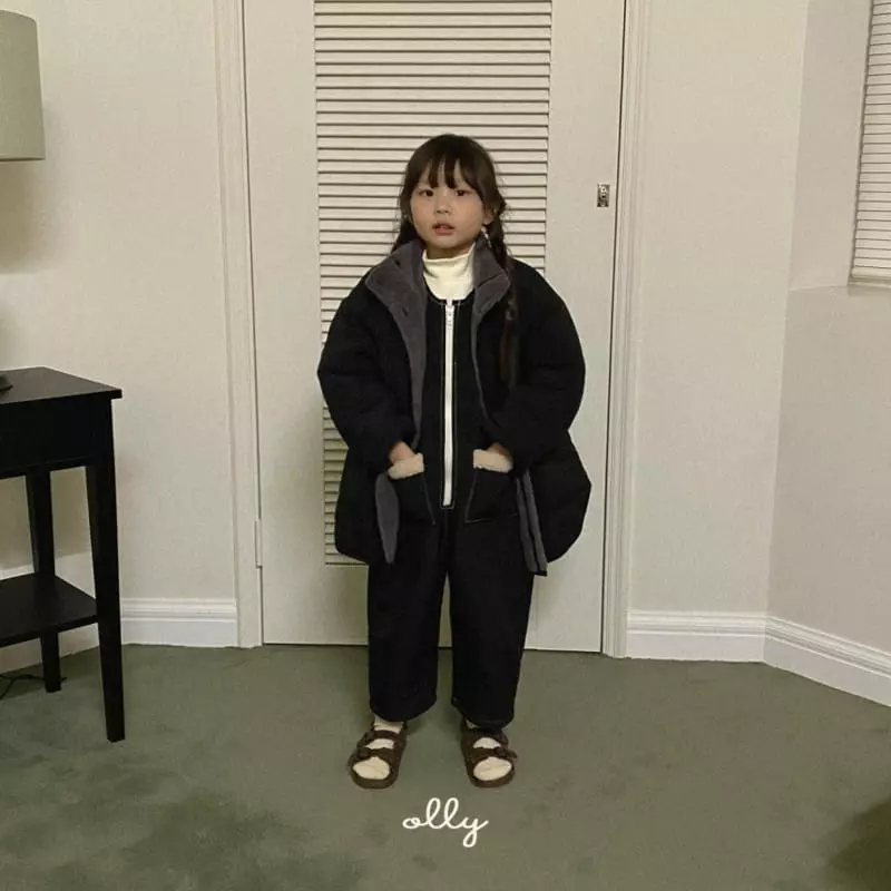 Ollymarket - Korean Children Fashion - #discoveringself - Boa Jumpsuit - 10
