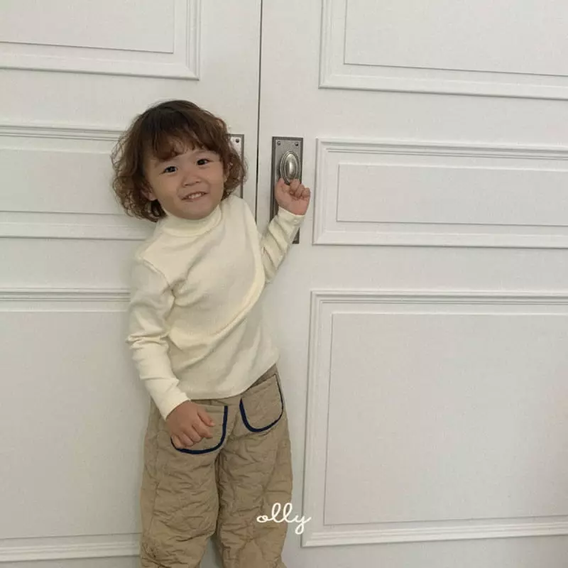Ollymarket - Korean Children Fashion - #discoveringself - Rib Turtleneck  - 7