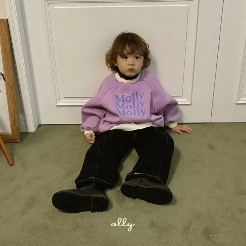 Ollymarket - Korean Children Fashion - #discoveringself - Molly Fleece Sweatshirt with Mom - 11