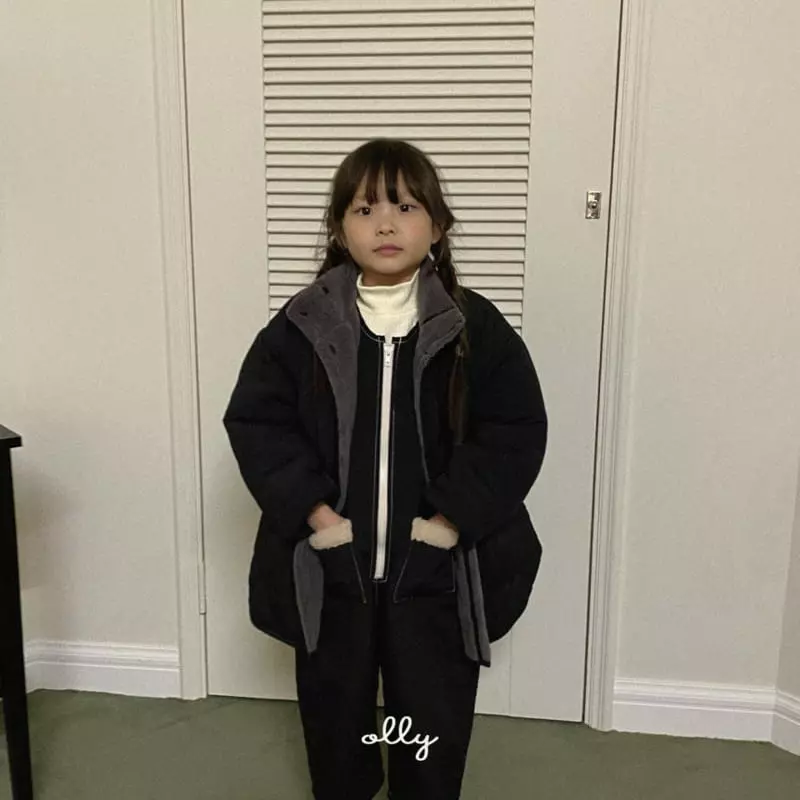 Ollymarket - Korean Children Fashion - #fashionkids - Boa Jumpsuit - 11