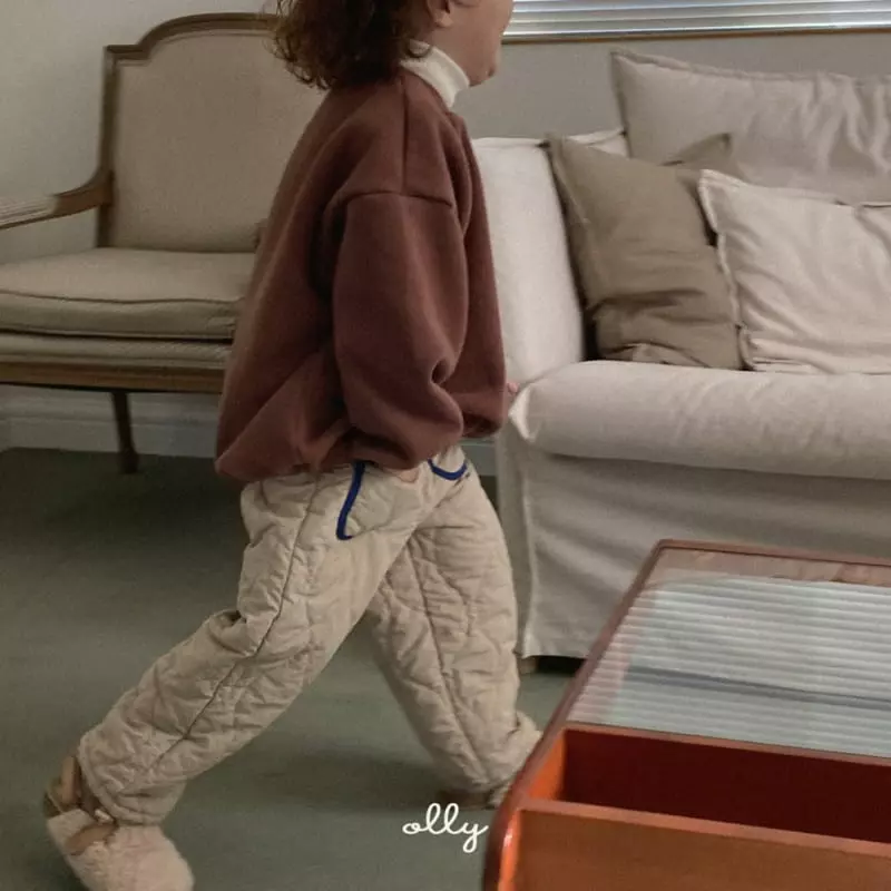 Ollymarket - Korean Children Fashion - #fashionkids - Warm Quilting Pants - 10