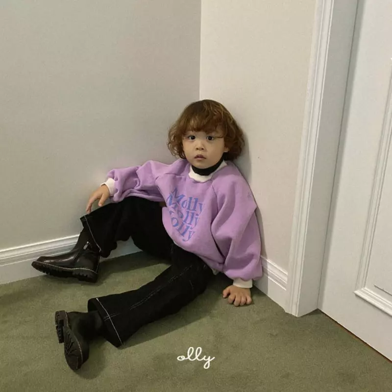Ollymarket - Korean Children Fashion - #fashionkids - Molly Fleece Sweatshirt with Mom - 12